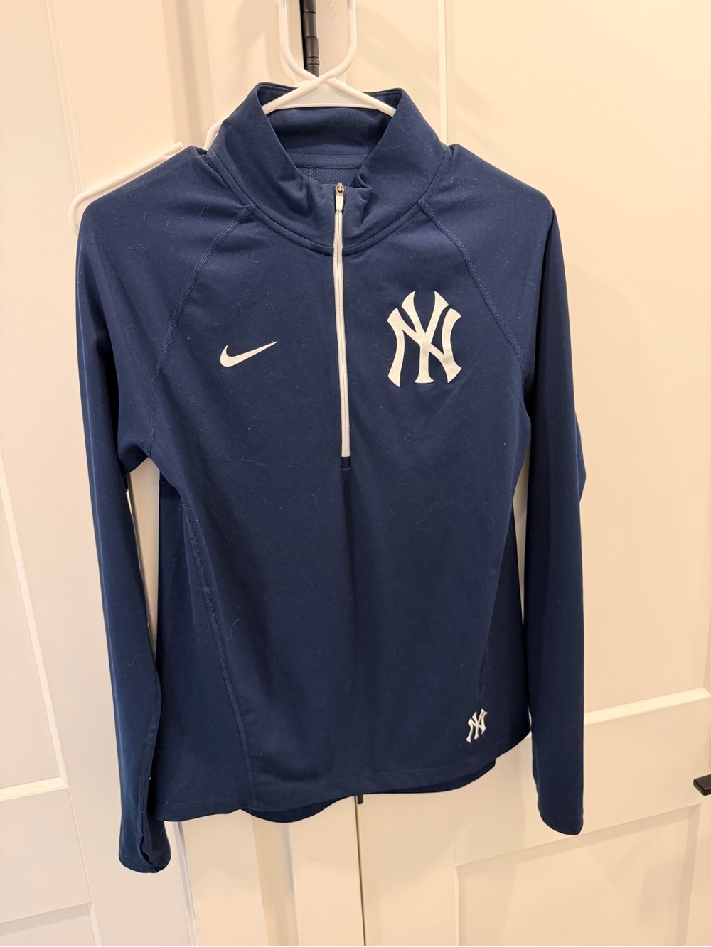 Nike Black and Gold Dri-FIT Half-Zip Pullover